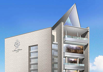 ブライダルウェディング外観CGパース